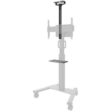 NEOMOUNTS Suport Videobar si Multimedia Neomounts MOVE AV1-825BL, Compatibil cu standul TV FL50S-825BL1, Negru