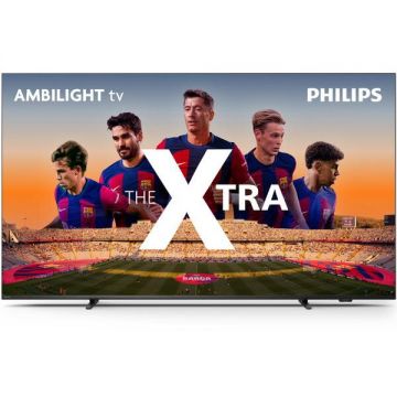Philips Televizor MiniLED Philips 165 cm (65) 65PML9008/12, Ultra HD 4K, Smart TV, Ambilight, WiFi, CI+, Negru