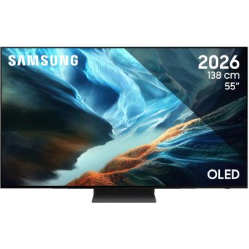 Samsung Televizor Samsung OLED 55S90H, 138 cm, Smart, 4K Ultra HD, 165 Hz, Clasa F (Model 2026), Negru