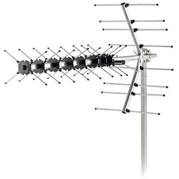 Sencor Antena TV Sencor, DVB-T2/T, 12 dB, Filtru 4G/LTE, UHF 470-698 MHz, 75 Ohmi