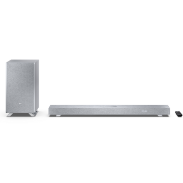 Sharp Sharp HT-SBW53121(SL) Q 3.1.2 Dolby Atmos/ DTS:X Soundbar with Wireless Subwoofer, Silver