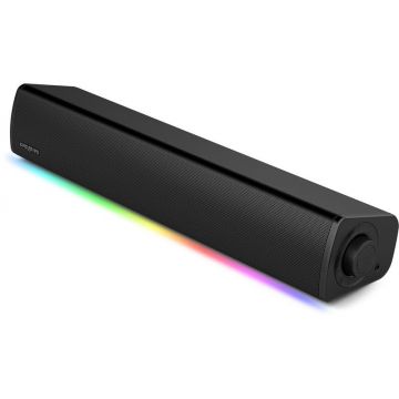 Sistem Home Cinema Creative Sound Blaster GS3 Soundbar, 12W RMS, Bluetooth 5.4, SuperWide, RGB, Black