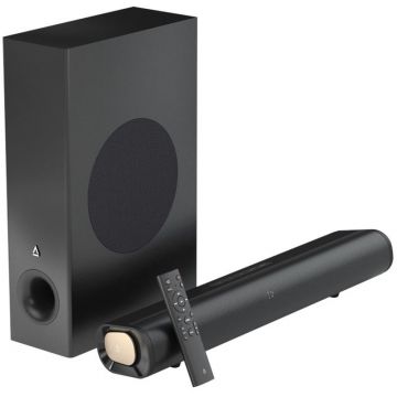 Sistem Home Cinema Creative Stage Pro 2.1 Soundbar + Subwoofer, 80W