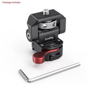 SmallRig Suport pentru monitor ajustabil cu rotire si inclinare, cu prindere NATO 2906, Negru