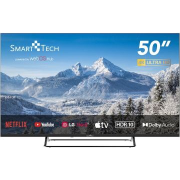 Smart&nbsp;Tech Televizor SmartTech LED 50UW02V, 126 cm, Smart WebOS, 4K Ultra HD, Clasa E