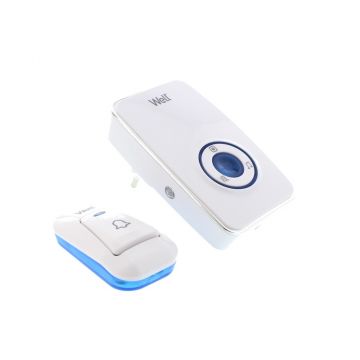 Sonerie WIRELESS, 220V, raza de acoperire 150m, Well Cod EAN: 6958116101477