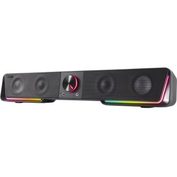 Speed&nbsp;Link Soundbar SpeedLink Gravity SL-830200-BK, 2.0, 12 W, USB, Bluetooth, Negru