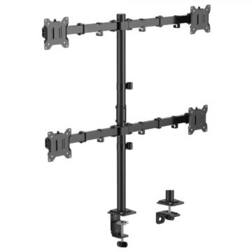 Suport TV / Monitor White Shark LCD-352/4-3, 17 - 43 inch, negru