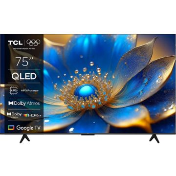 TCL Televizor QLED Smart TV, TCL 75P79K, 75 inch, 4K Ultra HD, Wi-Fi, HDR10+, Dolby Vision, 60Hz, Negru TCL Televizor QLED Smart TV, TCL 75P79K, 75 inch, 4K Ultra HD, Wi-Fi, HDR10+, Dolby Vision, 60Hz, Negru
