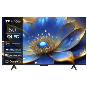TCL Televizor QLED TCL 127 cm (50) 50P79K, Ultra HD 4K, Smart TV, WiFi, CI+, Negru