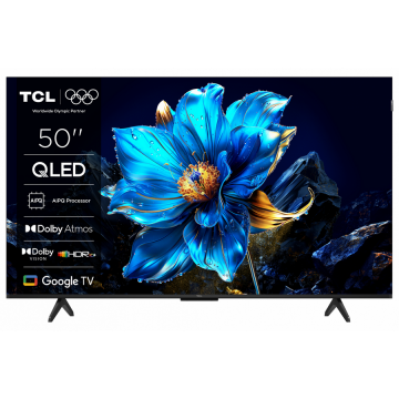 TCL Televizor TCL QLED 50P71K, 126 cm, Smart Google TV, 4K Ultra HD, Clasa F