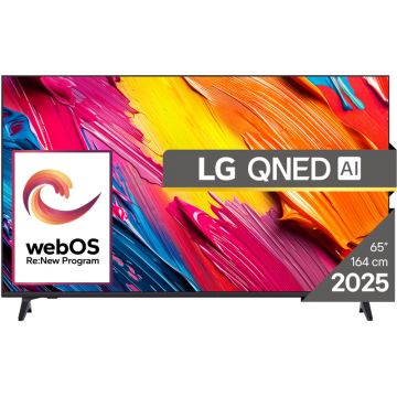 Televizor LED LG Smart TV 65QNED70A6A Seria QNED70 AI 164cm 4K UHD HDR