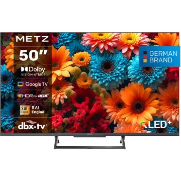 Televizor LED Metz Smart TV QLED 50MQF7500Z Seria MQF7500 126cm 4K UHD HDR