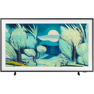 Televizor LED Samsung Smart TV The Frame QLED QE65LS03F Seria LS03F 163cm negru 4K UHD HDR