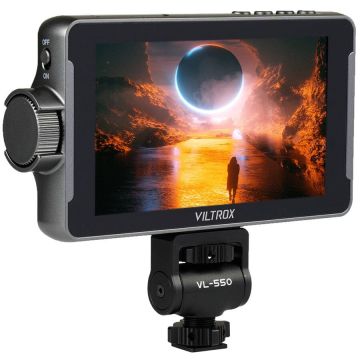 Viltrox Monitor LED filmare Touchscreen, Viltrox DC-550 PRO, 5.5-inch, 4K, Negru