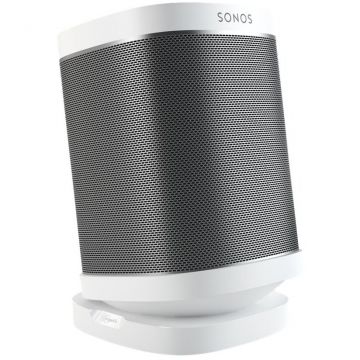 Vogels Suport boxe Vogels SOUND 4113 pentru Sonos One & Play:1, Alb, Rotire 360°, Inclinare 10°, Greutate max. 2 kg