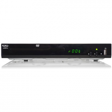 Xoro DVD player MPEG-4 cu port USB si interfata HDMI cu functie de upscaling pana la 1080p