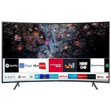 Televizor curbat, Smart LED, Samsung 49RU7302, 123 cm, Ultra HD 4K