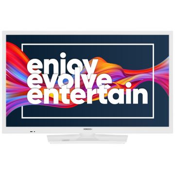 Televizor Horizon 24HL6101H/B, 60 cm, HD, LED, Clasa F, Alb