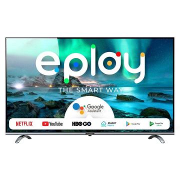 Televizor Smart LED, Allview 43ePlay6100-F, 109 cm, Full HD, Android