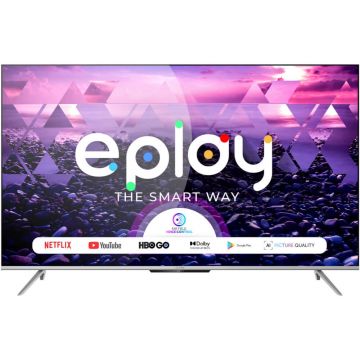 Televizor Smart LED, Allview 50EPLAY7100-U, 126 cm, Ultra HD 4K, Android, Clasa F