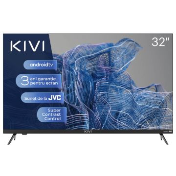 Televizor Smart LED Kivi 32H750NB, 80 cm, HD, Clasa G
