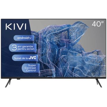 Televizor Smart LED Kivi 40F750NB, 100 cm, Full HD, Clasa F