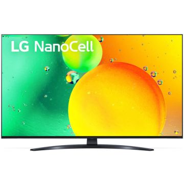 Televizor Smart LED LG 43NANO763QA, 108 cm, Ultra HD 4K, Clasa G