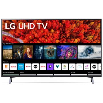 Televizor Smart LED, LG 43UP80003LA, 108 cm, Ultra HD 4K, Clasa G