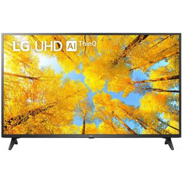 Televizor Smart LED, LG 55UQ75003LF, 139 cm, Ultra HD 4K, Clasa G