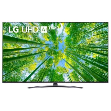 Televizor Smart LED, LG 55UQ81003LB, 138 cm, Ultra HD 4K, Clasa G