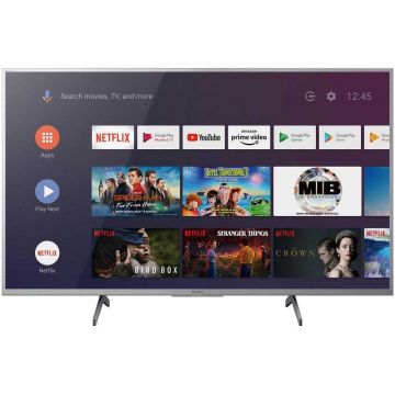 Televizor Smart LED, Sony Bravia KD-43XH8077, 108 cm, Ultra HD 4K, Android, Clasa G