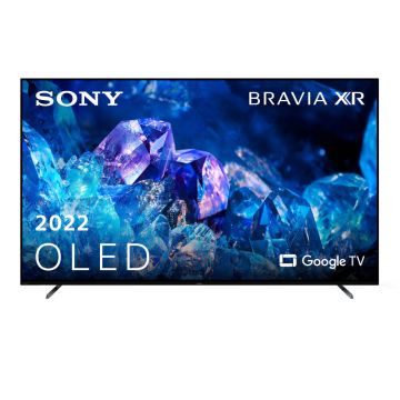 Televizor Smart OLED SONY BRAVIA XR 65A80K, Google, 4K, HDR, 100 Hz, 164 cm, Clasa F