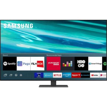 Televizor Smart QLED, Samsung 65Q80A, 163 cm, Ultra HD 4K, Clasa G