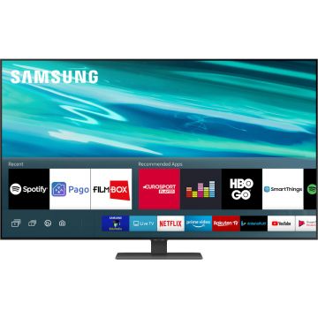 Televizor Smart QLED, Samsung 75Q80A, 189 cm, Ultra HD 4K, Clasa G