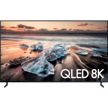 Televizor Smart QLED, Samsung 75Q900R, 189 cm, Ultra HD 8K