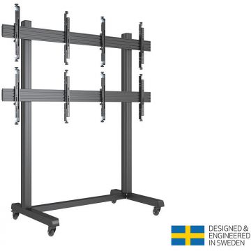 Stand Video 43- 65inch 30kg VESA 800x400 Negru