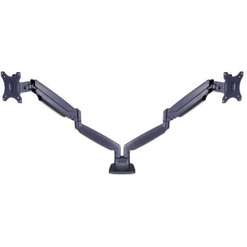 Suport pentru 2 monitoare 15 - 27 inch Black