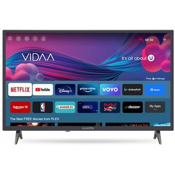 Televizor LED Allview Smart TV 32iPlay6000-H Seria iPlay6000-H 80cm negru HD Ready