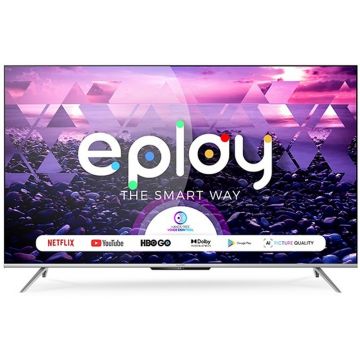 Televizor LED Allview Smart TV Android 43ePlay7100-U Seria ePlay7100-U 109cm argintiu-negru 4K UHD HDR