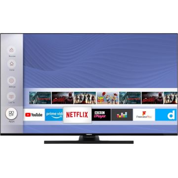 Televizor LED Horizon Smart TV 55HL8530U/B Seria HL8530U/B 139cm negru 4K UHD HDR