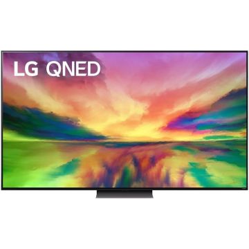 Televizor LED LG Smart TV 75QNED813RE Seria QNED81 189cm gri-negru 4K UHD HDR