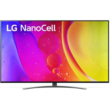 Televizor LED LG Smart TV NanoCell 50NANO813QA Seria NANO81 126cm gri-negru 4K UHD HDR