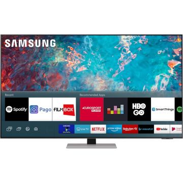 Televizor LED Samsung Smart TV Neo QLED 75QN85A Seria QN85A 189cm argintiu-negru 4K UHD HDR