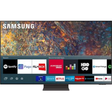 Televizor LED Samsung Smart TV Neo QLED 75QN95A Seria QN95A 189cm argintiu-negru 4K UHD HDR