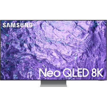 Televizor LED Samsung Smart TV Neo QLED QE55QN700C Seria QN700C 138cm gri-negru 8K UHD HDR