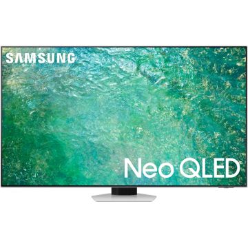Televizor LED Samsung Smart TV Neo QLED QE55QN85C Seria QN85C 138cm argintiu 4K UHD HDR