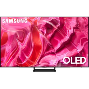Televizor LED Samsung Smart TV OLED QE55S90C Seria S90C 138cm negru 4K UHD HDR