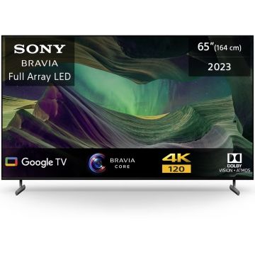 Televizor LED Sony Smart TV KD-65X85L Seria X85L 164cm negru-argintiu 4K UHD HDR