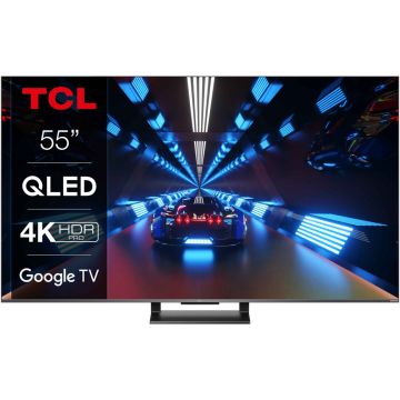 Televizor LED TCL Smart TV QLED 55C735 Seria C735 139cm 4K UHD HDR
